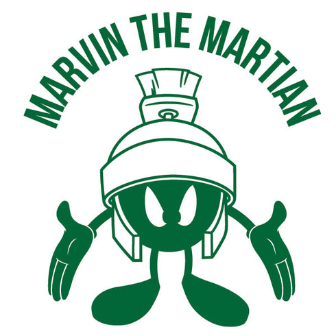 Looney Tunes Marvin the Martian Big Head Galaxy A50 Clear Case